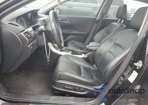 2017 Honda Accord Exl z USA, uszkodzony, nr VIN 1HGCR2F81HA136981